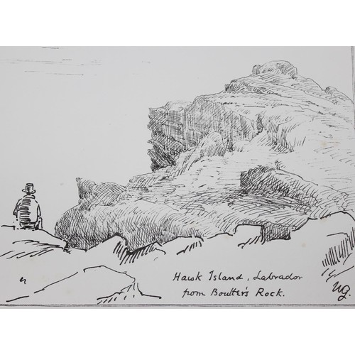 603A - Sketches of Newfoundland and Labrador by William Grey, c.1858 GREY, William (1819-1872). Sketches of... 