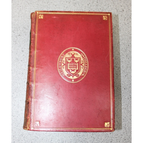 580D - Collection of antique and later books some leather bound to include a 19th century edition of' Louis... 