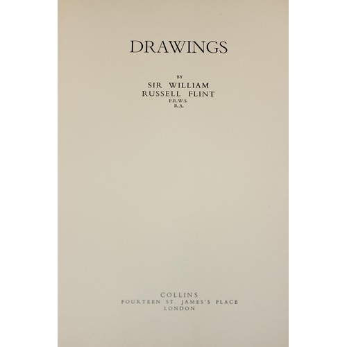 601A - Drawings by RUSSELL FLINT, Sir William, published by Collins 1950, 1st edition