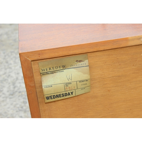 36 - A retro Meredew 6 drawer sideboard, approx 168cm wide