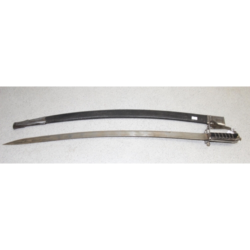 1401 - Indian Tulwar sword in sheath