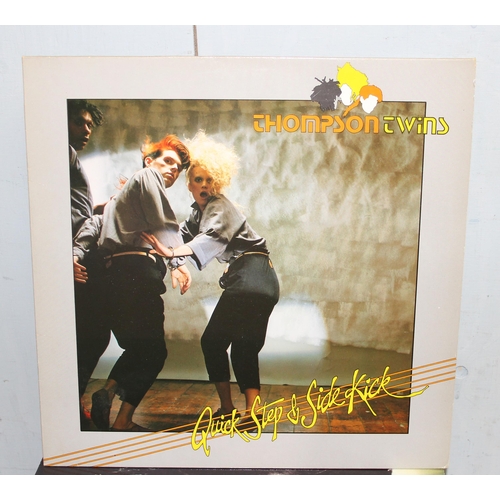 655 - Qty. of LP's & 7 inch singles to include Thompson twins & Cliff Richard