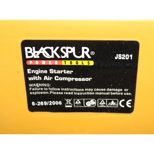 866 - Blackspur engine starter with air compressor in box model JS201