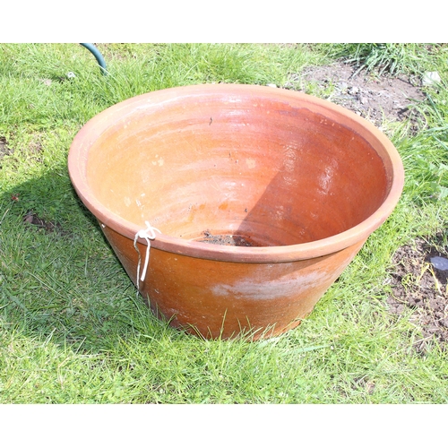 320 - Large terracotta Crock pot