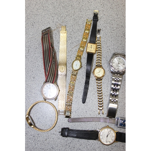 1313 - Qty of vintage watches to include examples by Seiko and Rotary