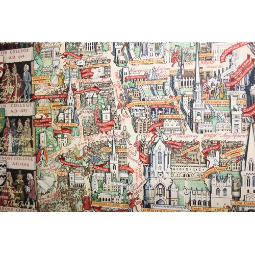 462 - Oxford by Kerry Lee, Oxford, published Pictorial Maps Ltd, circa 1948, colour photolithographic pict... 