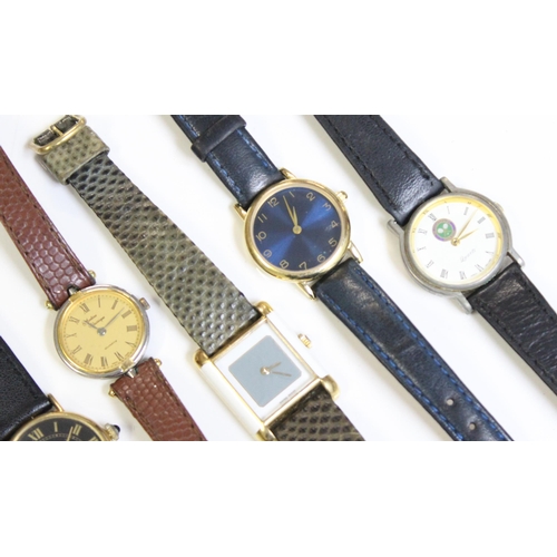 1319 - 5 assorted ladies watches to inc one Wimbledon Tennis related