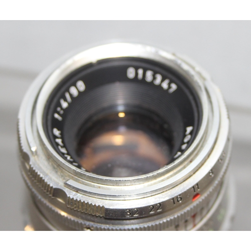 716 - Qty of assorted camera odds to inc an Agfa Color Telinear 90 mm f/ 4 Lens