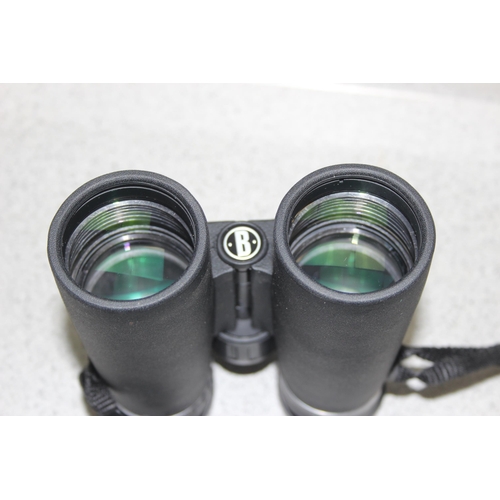 714 - A pair of Bushnell 8x42 Powerview binoculars in case