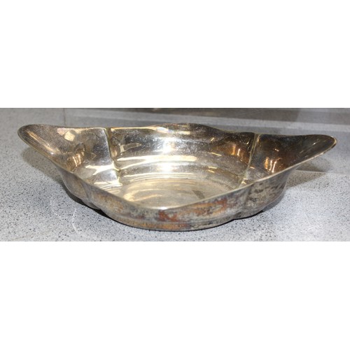 1014 - Collection of silver plated and other items to include trays, dishes and cutlery approx 2.9Kg