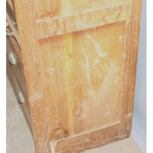 7 - A pair of early 20th Century haberdashery shop fitters display cabinet with plaque for 'J.C. King Lt... 