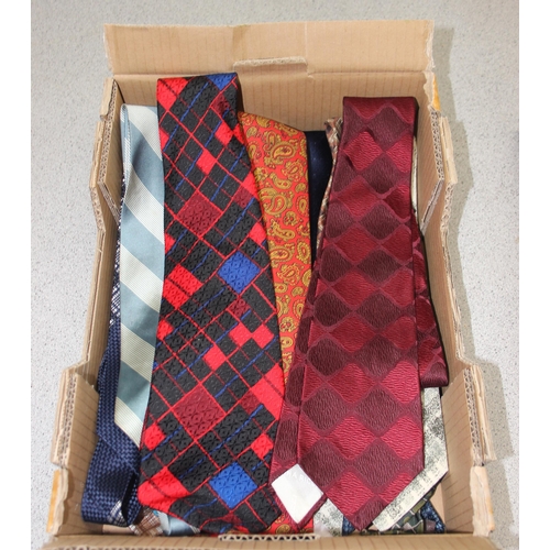 200 - Approx 20 silk ties some designer to include Nina Ricci, YSL & Christian Dior