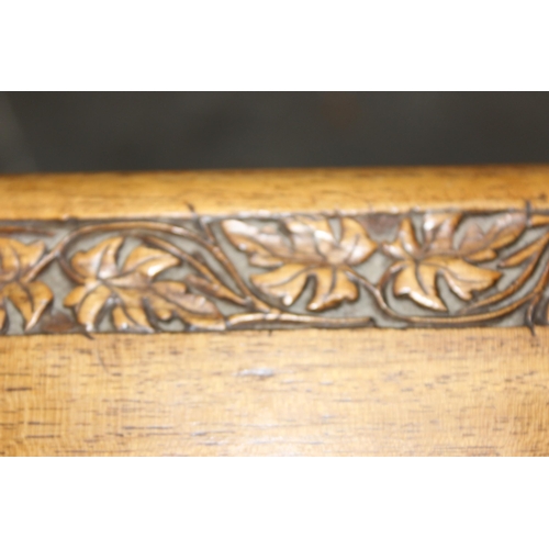 77 - A carved hardwood nest of 4 tables, likely Indian, the largest approx 46cm wide