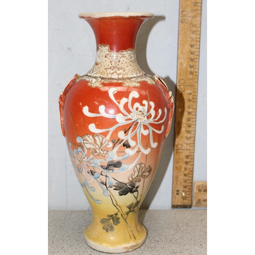 1803 - Qty of assorted Oriental vases and bowls, mainly 20th century to inc Japanese Satsuma etc