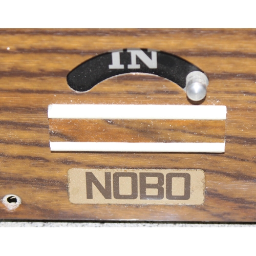 484 - A vintage NOBO in/out board, approx 31cm wide