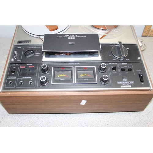 754A - Sony TC-377 reel to reel tape recorder