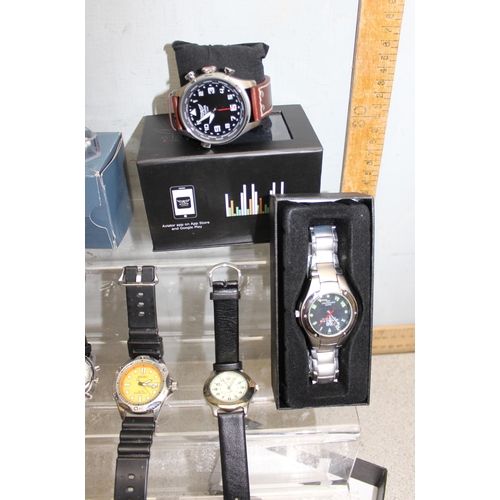 1308 - Qty of wrist-watches, some in boxes