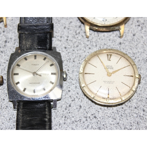 1310 - Qty of vintage watches to incl Ingersoll and Timex