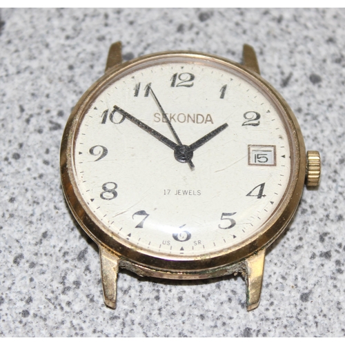 1310 - Qty of vintage watches to incl Ingersoll and Timex