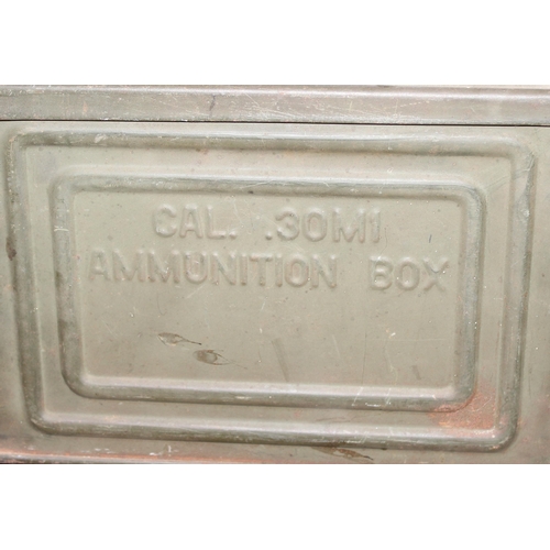 1421 - 4 US military ammunition cans