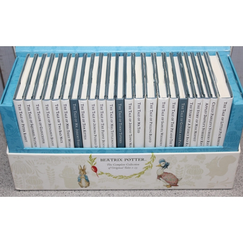 509 - Complete set of 23 boxed miniature volumes of ‘The World of Peter Rabbit by Beatrix Potter'