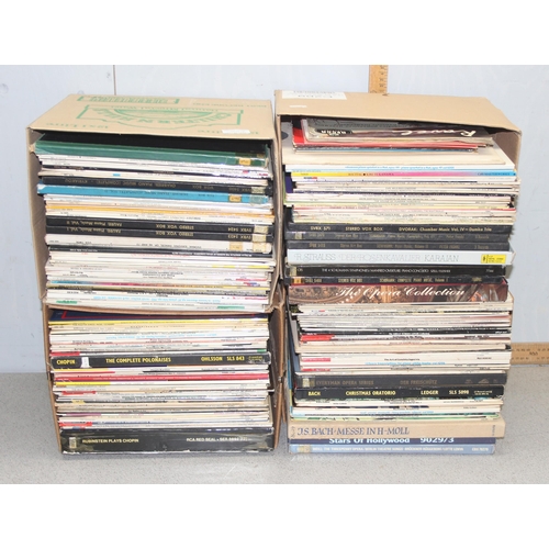 600A - 6 boxes of assorted vintage vinyl records