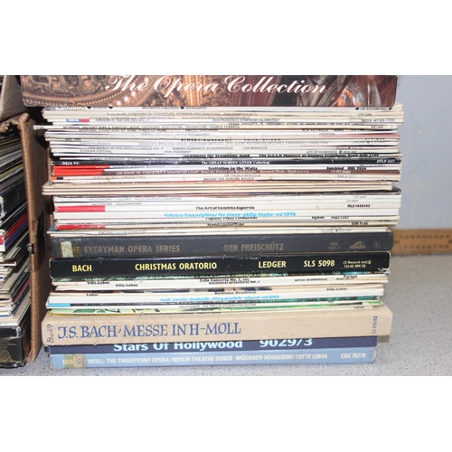 600A - 6 boxes of assorted vintage vinyl records