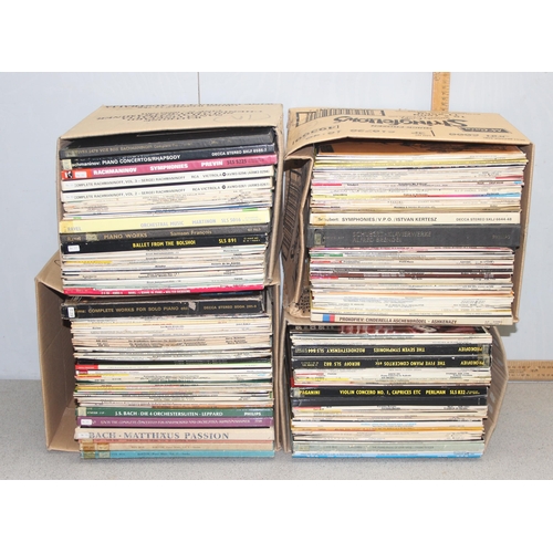 601A - 6 boxes of assorted vintage vinyl records