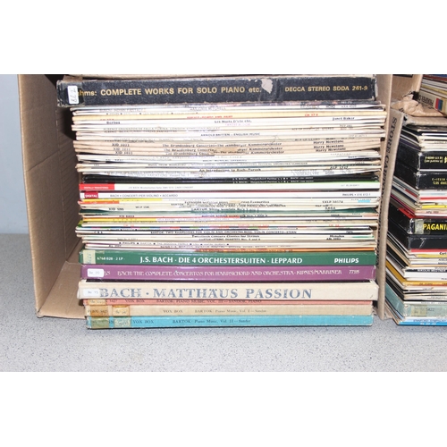 601A - 6 boxes of assorted vintage vinyl records