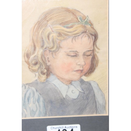 426A - 5 paintings: A large vintage textured print on canvas after John Constable in gilt frame; an early 2... 