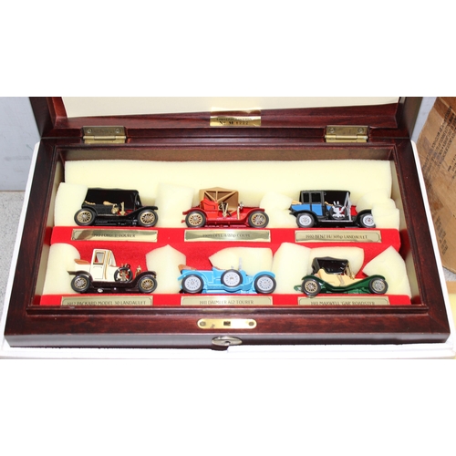 1537 - Matchbox Models of Yesteryear Connoisseurs Collection limited edition YY60-27426 set in wooden displ... 