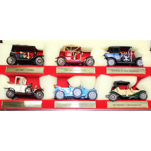 1537 - Matchbox Models of Yesteryear Connoisseurs Collection limited edition YY60-27426 set in wooden displ... 