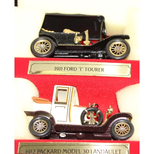 1538 - Matchbox Models of Yesteryear Connoisseurs Collection limited edition YY60-27426 set in wooden displ... 