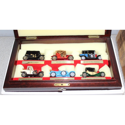 1539 - Matchbox Models of Yesteryear Connoisseurs Collection limited edition YY60-27426 set in wooden displ... 