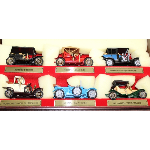 1539 - Matchbox Models of Yesteryear Connoisseurs Collection limited edition YY60-27426 set in wooden displ... 