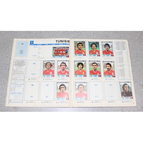 710 - A partially complete Panini World Cup 1978 sticker album, an AVA Football Special 79 album with some... 