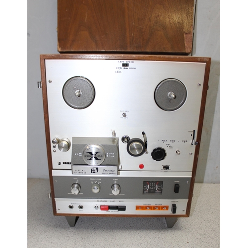 774 - AKAI X-11800SD reel to reel & a Truvox reel to reel