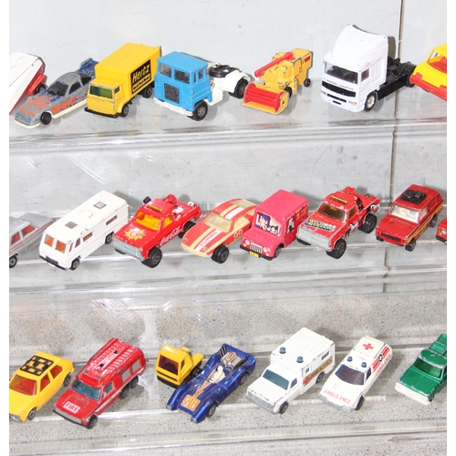 1508 - Large qty of toy vehicles to incl Matchbox and Corgi