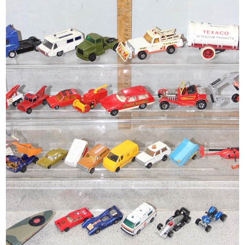 1508 - Large qty of toy vehicles to incl Matchbox and Corgi