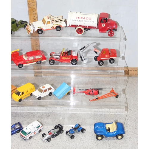 1508 - Large qty of toy vehicles to incl Matchbox and Corgi