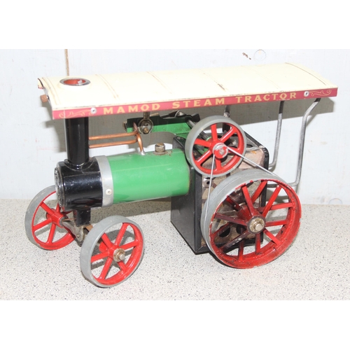 1521 - Vintage Mamod steam tractor in original box