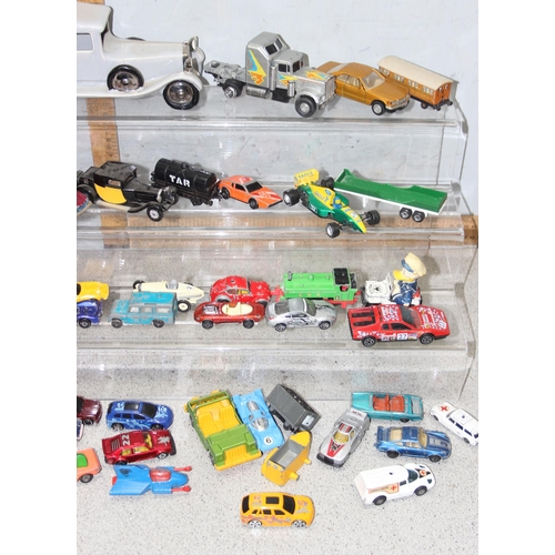 1522 - Qty of model cars to incl Matchbox, Corgi and Tonka