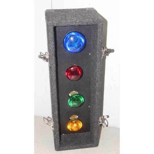 759 - Soundlab 8 lamp light box with sound to light function, G005FB