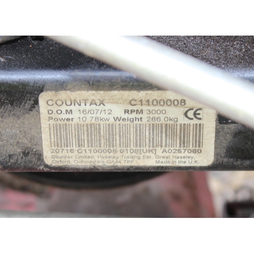 338 - Countax c1100008 ride on lawn mower with Kawasaki engine