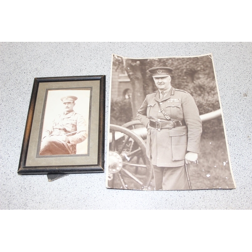 1449 - Mixed lot of military ephemera to include maps, paperwork, military photos & police diaries