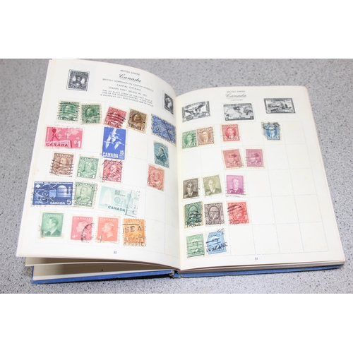 544 - Stamps - 2 World collections in old style albums