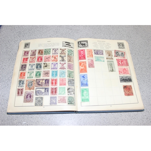 544 - Stamps - 2 World collections in old style albums