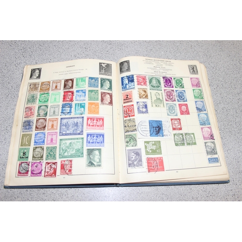 544 - Stamps - 2 World collections in old style albums