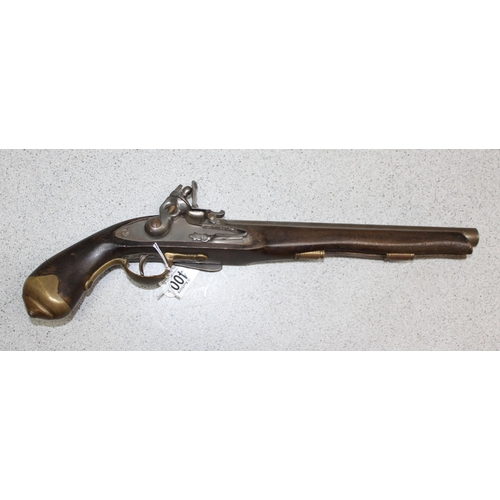 1400 - Reproduction British long sea service belt pistol