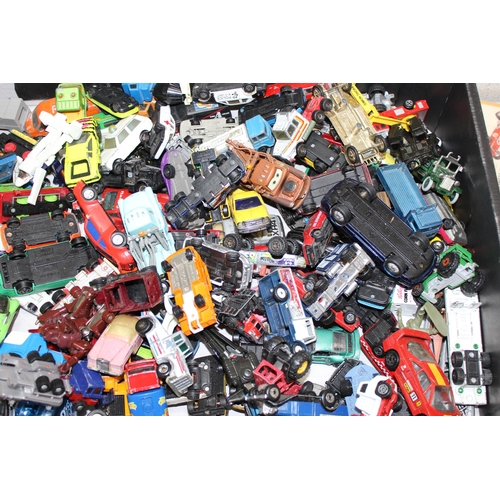 1502 - Box of assorted toy cars